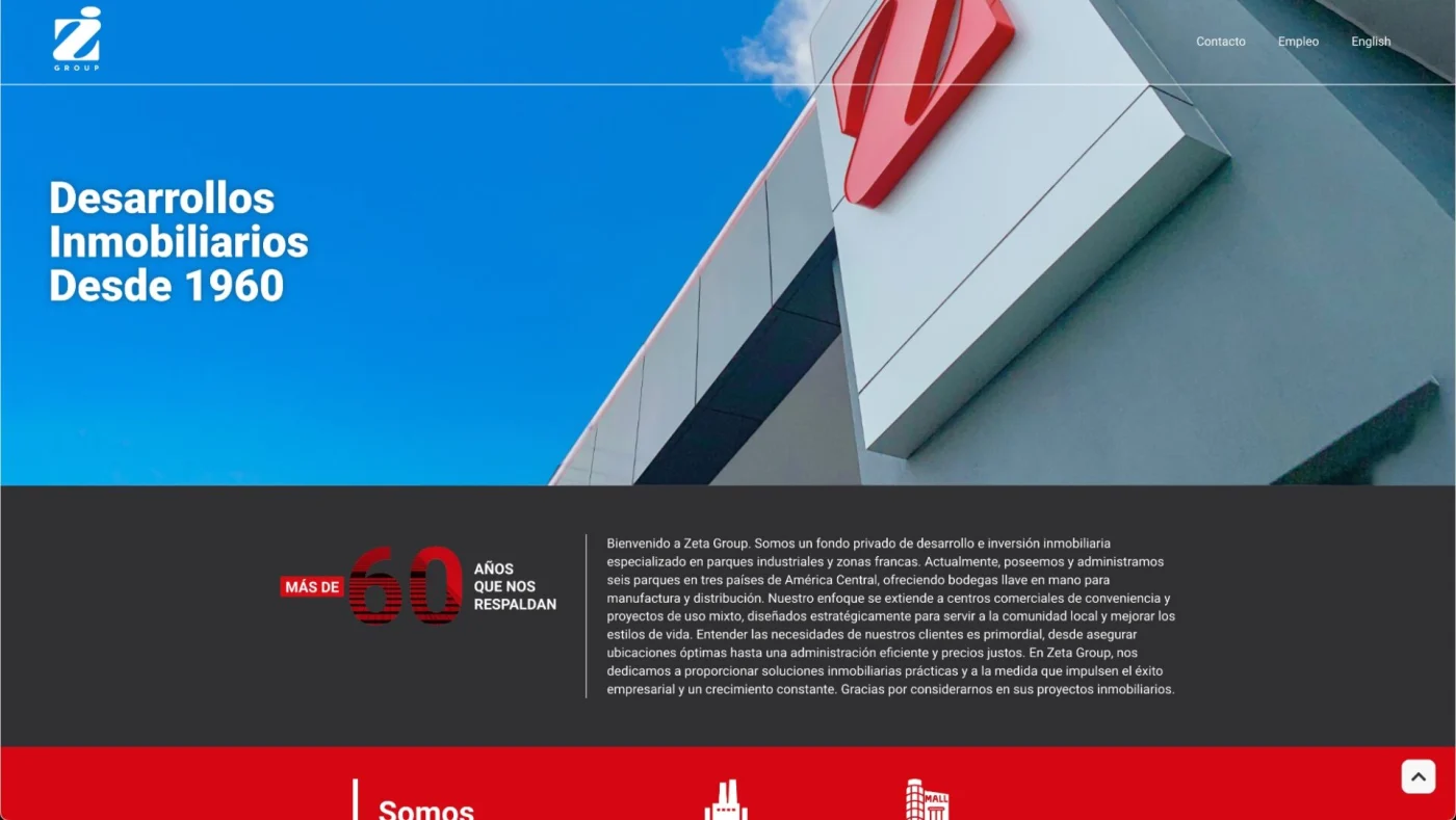 Captura 1 de Sitio inmobiliario multilingüe