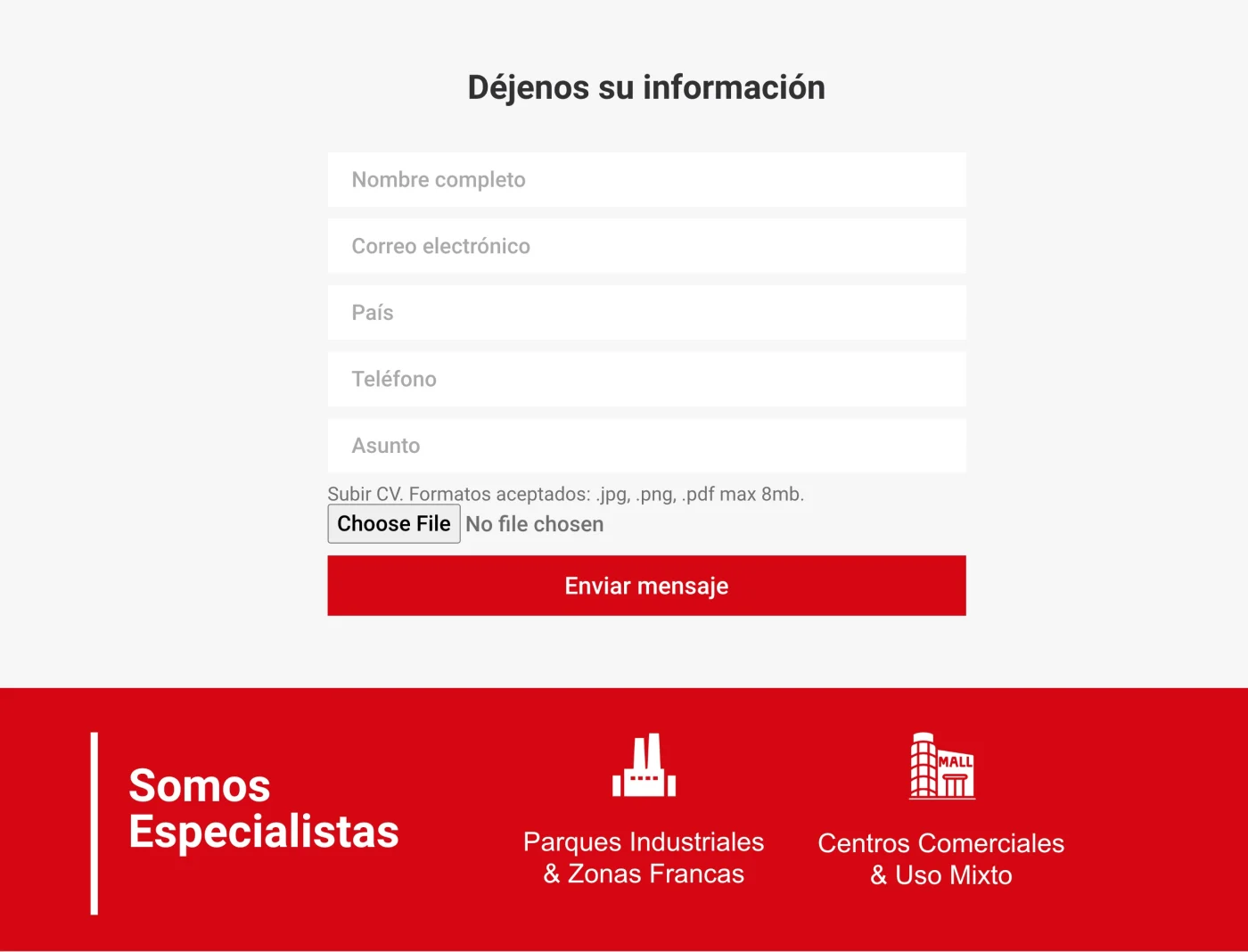Captura 5 de Sitio inmobiliario multilingüe