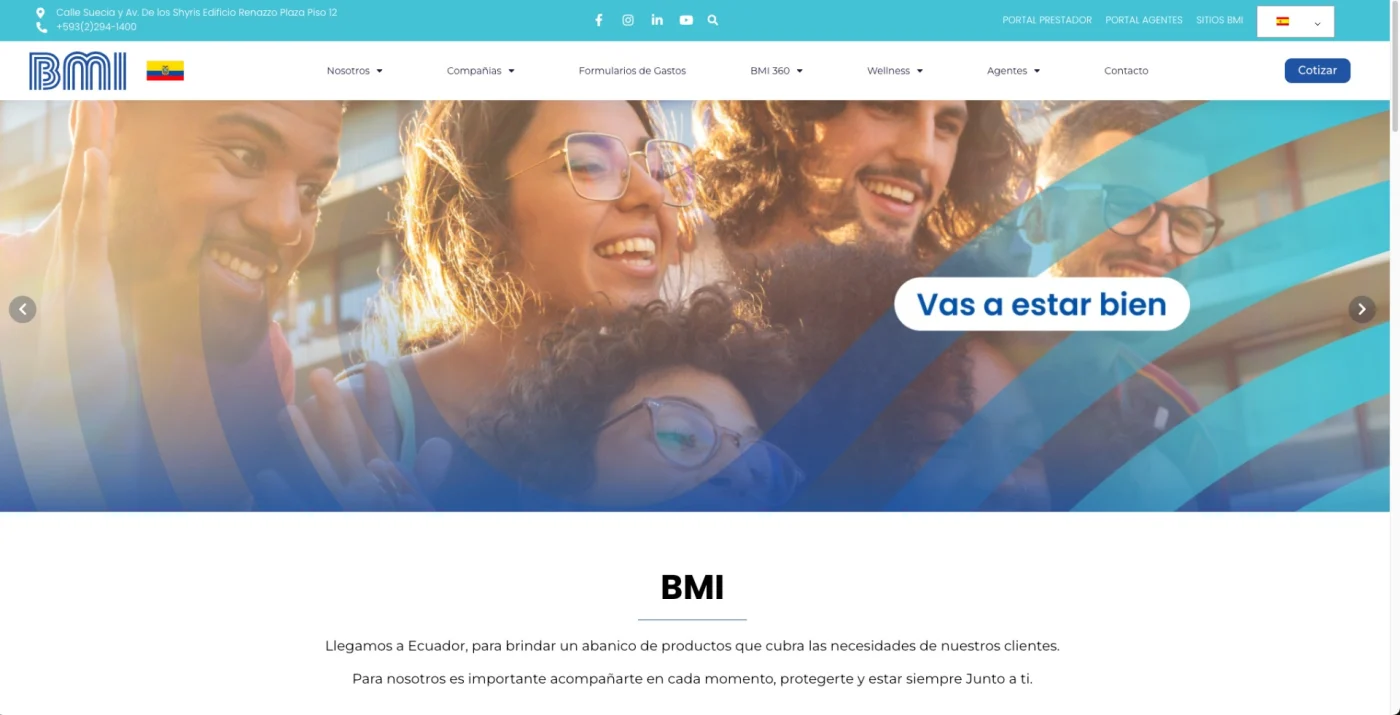 Captura 1 de Plataforma de seguros multipaís