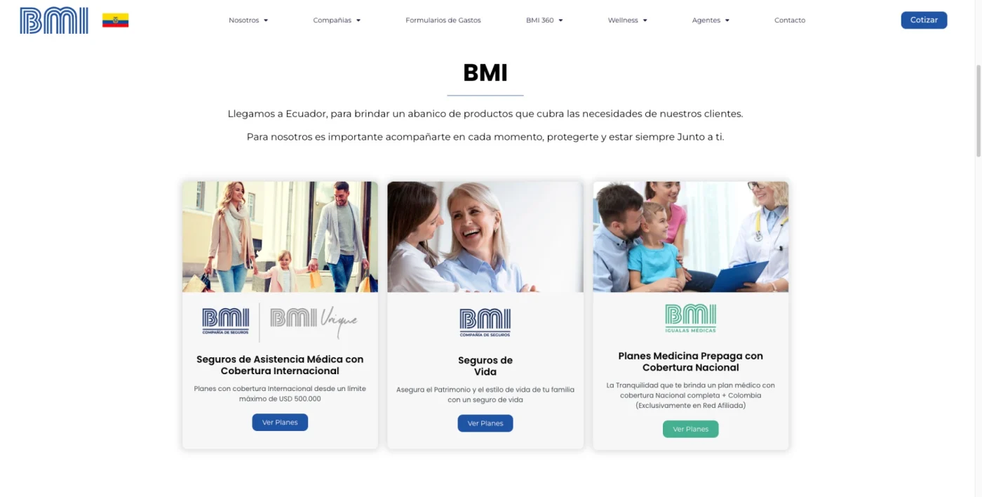 Captura 2 de Plataforma de seguros multipaís