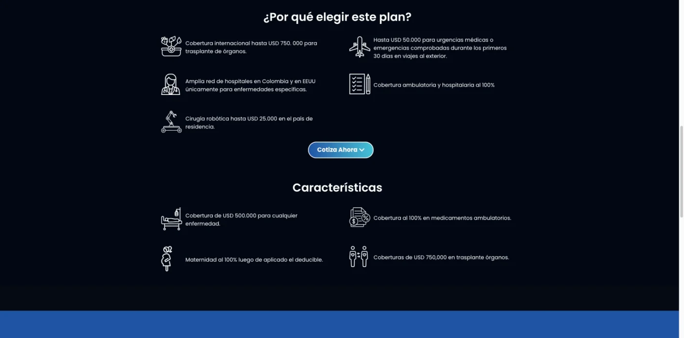Captura 8 de Plataforma de seguros multipaís